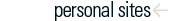 PERSONAL SITES